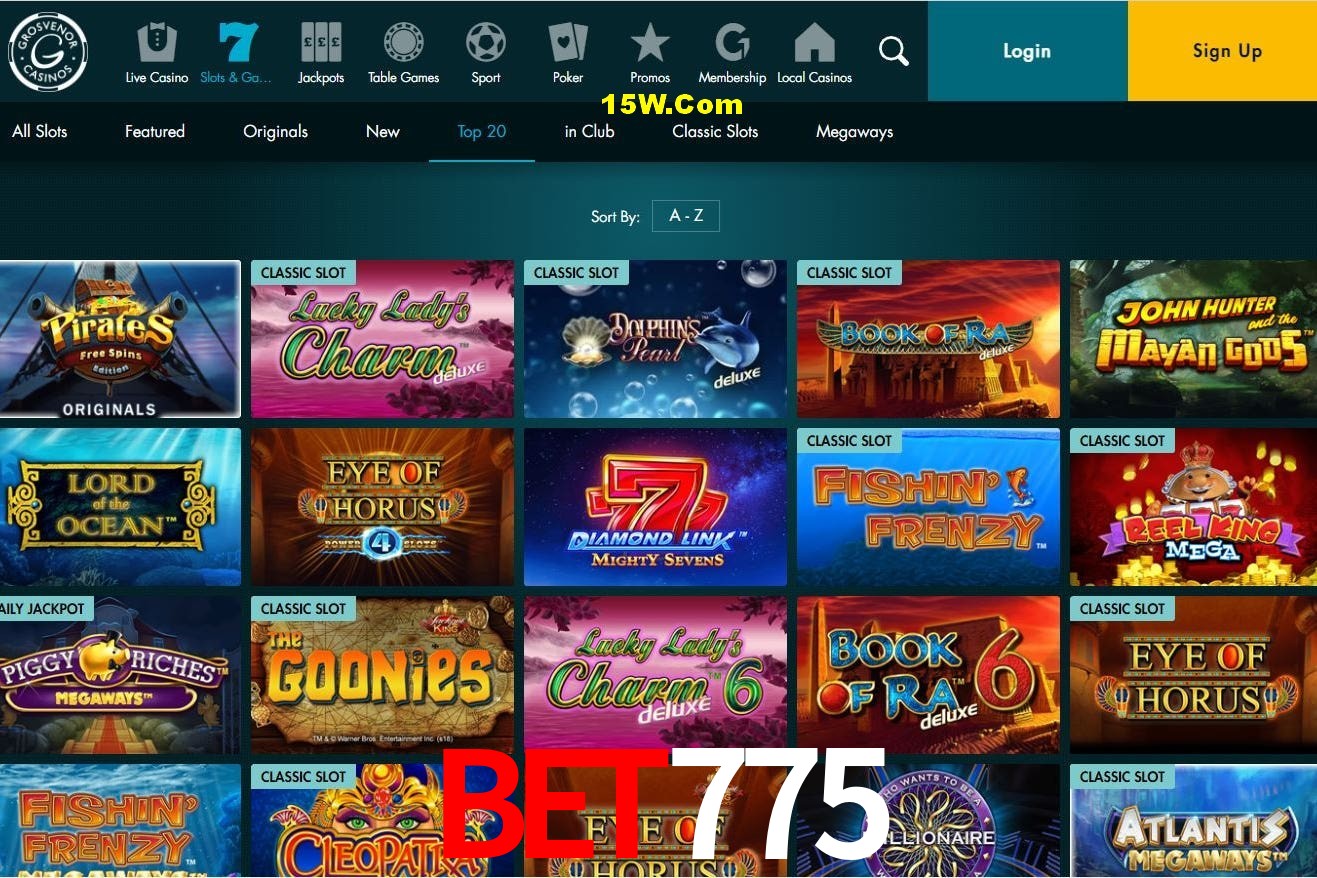Slot Games Bet775